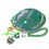 (Red) Lovely Turtles Shell Divination Tool Keychain Multi-Purpose Tabletop Ornament for Women Men 4