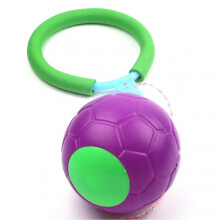 (Purple) Kids Ankle Skip Ball Colorful Hop Jumping Exercise Toy Game Outdoor Sports Entertainment Toys