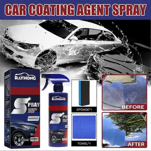 (3 Sets) Spray Coating Agents Highly Protective Multi-functional Coating Renewal Agents Fast-Acting Car Coating Agents Spray 1