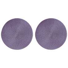 Jogos americanos antiderrapantes e laváveis, elegantes e resistentes ao calor para uso interno e externo, proteção de mesa com ótimo