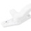 Aluminium Alloy Window Handle for Flat Open External Lock Push Casement White 11
