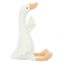 (60cm, White) Fluffy Duck Plush Toys Sleep Pillow Cute Animal Stuffed Goose Kid Birthday Gifts