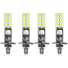 Stück H1 6000k Superweiß 80W LED-Scheinwerferlampen-Set Nebelscheinwerfer