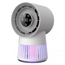 (2400mAh) 2400mAh Portable Electric Mosquito Killer Lamp - Safe, Quiet Fly Repeller for Indoor and Outdoor Use, Home, Camp, Backyard, and Kitchen