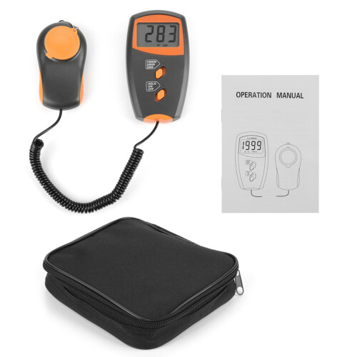 LX1010BS Digital Luxmeter Light Meter 130x72x30mm, LCD Display 1