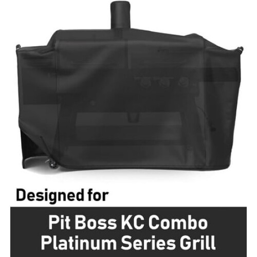Ανθεκτικό κάλυμμα σχάρας για Pit Boss Platinum KC Combo, ειδικός σχεδιασμός με φερμουάρ 2