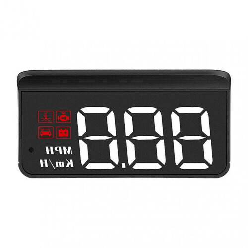 (M3) Universal HUD Head-Up Display for Cars Digital Speedometer Smart Gauge with-Compass/Speed/Warnings Function