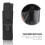 Portable Molle Belt Pouch 20x5.2x4cm for Flashlight & Tools (Black) 3
