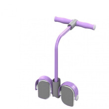 (4 Shares, Purple) Multifunctional 4 Tube Workout Pedal Pullers Rope Smart Counting Portable Sit-up Bodybuild Expander for Home Gym