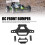 RC Car Front Bumper Upgrade for 16101 16102, Plastic Material 4