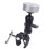 Silver Satellite Bracket Set - Aluminum Adjustable Clamp for Mini Use 8