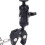 Silver Satellite Bracket Set - Aluminum Adjustable Clamp for Mini Use 7