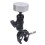 Silver Satellite Bracket Set - Aluminum Adjustable Clamp for Mini Use 14