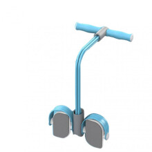 (4 Shares, Blue) Multifunctional 4 Tube Workout Pedal Pullers Rope Smart Counting Portable Sit-up Bodybuild Expander for Home Gym