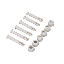 Swimming Pool Fitting Kit Bracket 12 Pack PVC Joint Nail Screw Fastener Pin For 28270 28272 (6 cm)