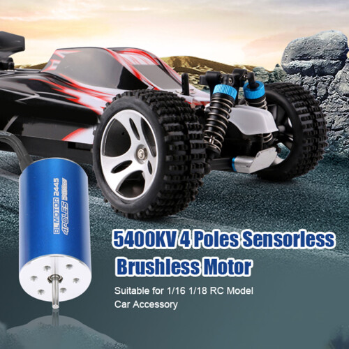 High Efficiency 2445 5400KV Motor w/ Replaceable Rotor 2.3mm Shaft 2