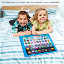 Kinder Digitales Lern-Tablet Blau 24,5 cm Bildungsspielzeug
