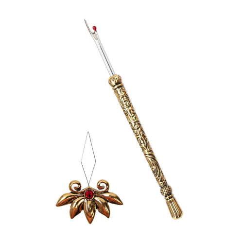 Seam Unpicker with Needle Threader Set, Stitching Unpicker-gold