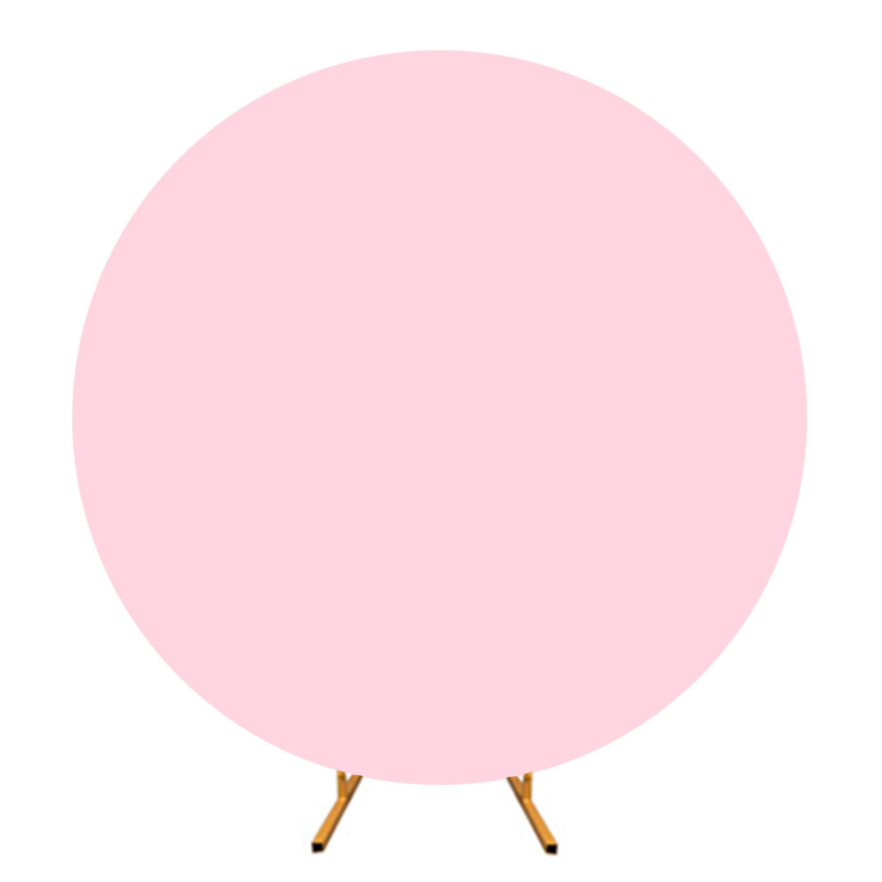Polyester Cover for Circular Balloon Arch Stand-Pink 7.2ft-image-OPC-PN5CTFN-NEW