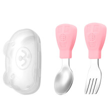 Accessorio ergonomico per l'alimentazione del bambino, custodia resistente, facile da trasportare, ideale per l'asilo nido e i viaggi.