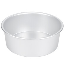 Runde Kuchenform aus eloxiertem Aluminium mit Schnellverschluss, rostfrei und vielseitig einsetzbar.