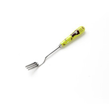 Garfo em aço inoxidável da Série Nostálgica, resistente à corrosão, durável e à prova de ferrugem, com superfície lisa e fácil de limpar.