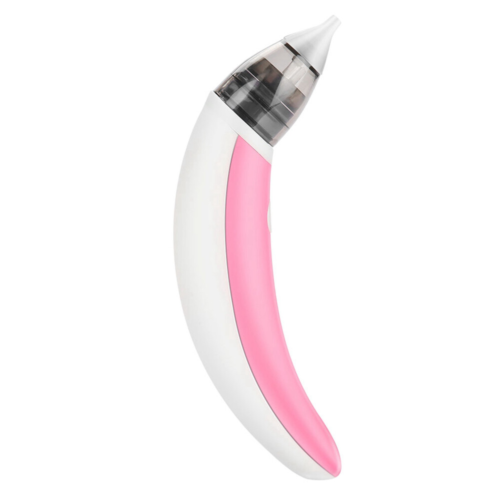 Pink Electric Baby Nasal Aspirator 60Kpa Suction, Usb Rechargeable