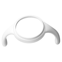 Bottle Handles WideMouth Bottle Handle Easy To Clean White Baby Bottle Feeder Holder SelfFeeding