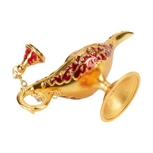 Metallgravierte Hohl-Legendenlampe Wunschtopf 12*4,5*6,5cm, 6 Farben