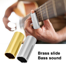 Durable 2PCS Stainless Steel Guitar Slides - Bright Sound
