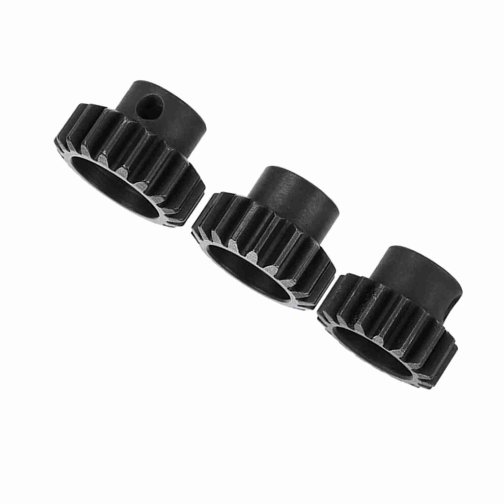 Metal 17T-22T Rc Buggy Motor Pinion Gear 5Mm Shaft Black 8791362800576