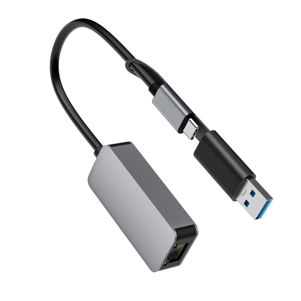Usb3.0 Gigabit Ethernet Adapter 2500Mbps Rj45 External Connector Low Latency Gaming Ethernet Adapter 9067246868383