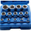 14PCS Female Torx Socket Set E4E24 External Hex Socket Insert Nut Sizes E4E24 External Hex 4