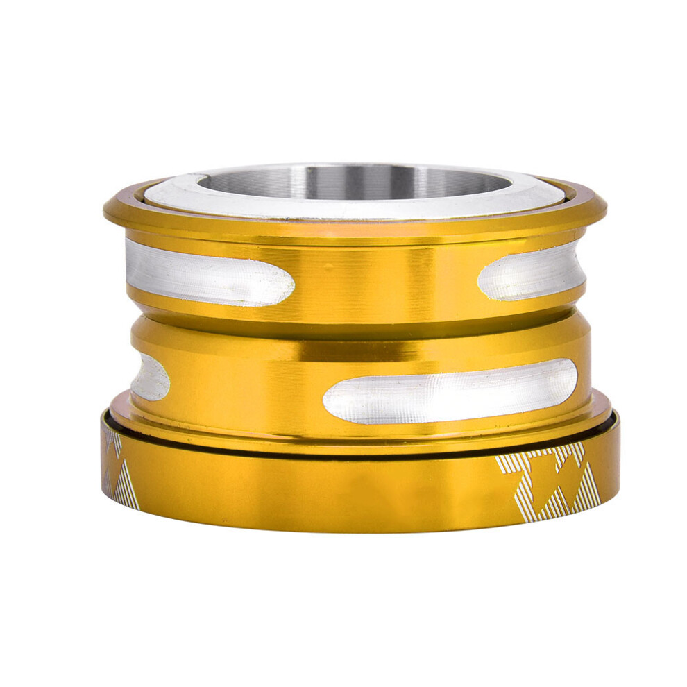 44Mm Bicycle Headset Internal Bearing Electroplated Aluminum Gold