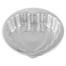 Herzförmige Kuchenform aus antihaftbeschichteter Aluminiumlegierung, dekorative Backform, vielseitig einsetzbar, leicht zu reinigen, wärmeleitend,