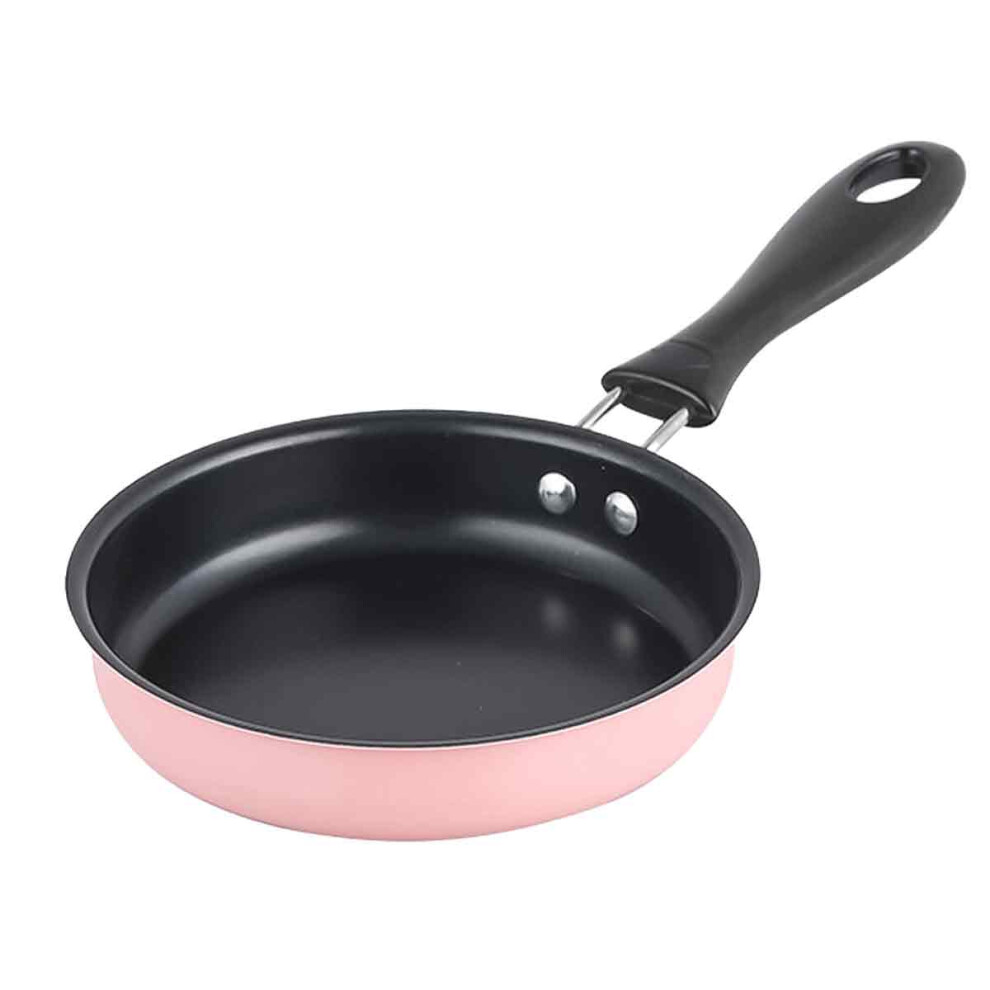 Small Round Egg Pan for Minimalist Kitchens, Nonstick Frying Pan with Heat Resistant Build, Portable Induction Frying Pan Featuring Even Heat Distribu-image-OPC-PN5CZ99-NEW