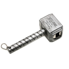 Potrivit pentru deschiderea sticlelor de bere și suc, construcție rezistentă și durabilă din ABS + metal, deschizător de sticle cu ciocan,