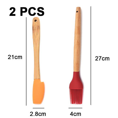 Heat Resistant Basting Brushes for All Your Cooking Needs, Non-Stick Cookware Protection Silicone Tools, Designed for Safe and Efficient Basting, Mult 1