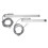 2 Pcs Lineare Skala 2AE/3AE Achse Aluminium 7