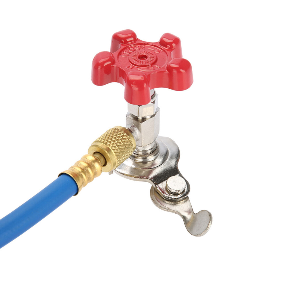 R134a Refrigerant Recharge Hose Kit 90Cm With Can Tap, 500Psi 9311362806676