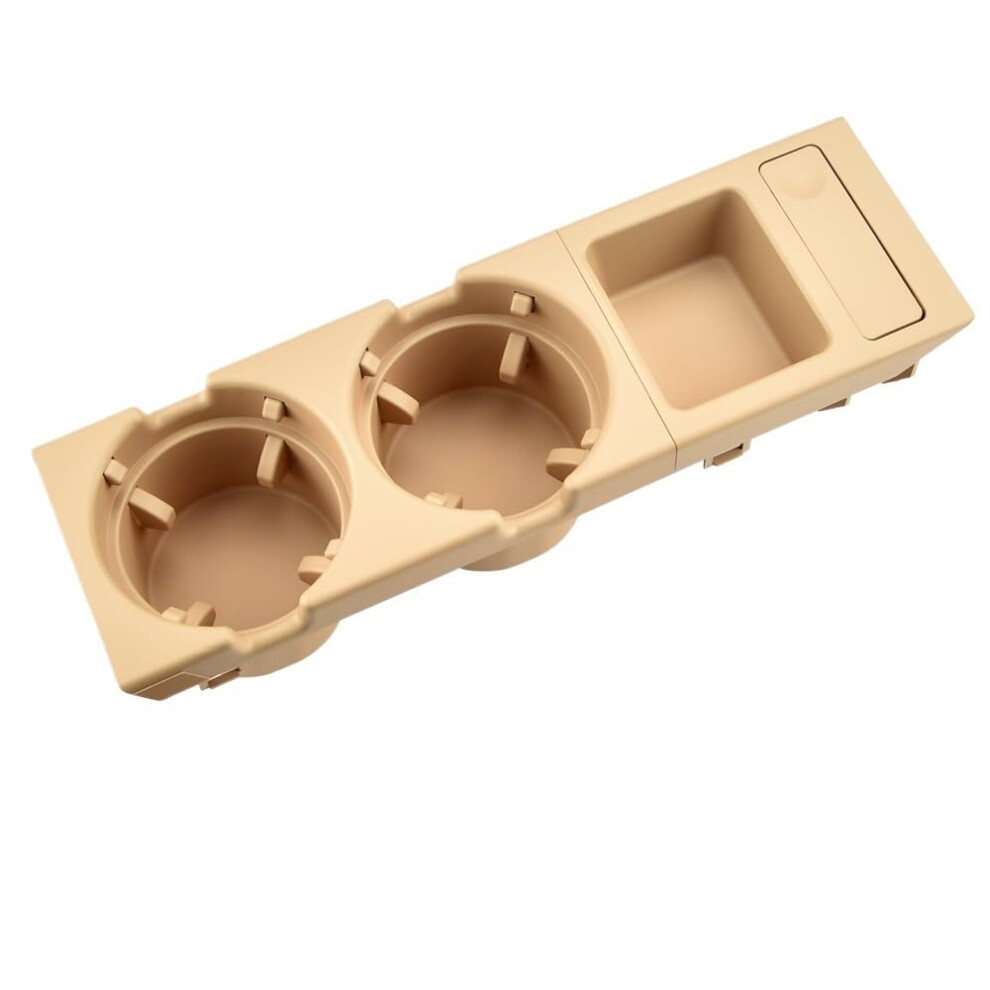 Car Center Console Water Cup Holder For 3 Series E46 9806 Coin Tray Beverage Bottle Holder Beige 9067246869526