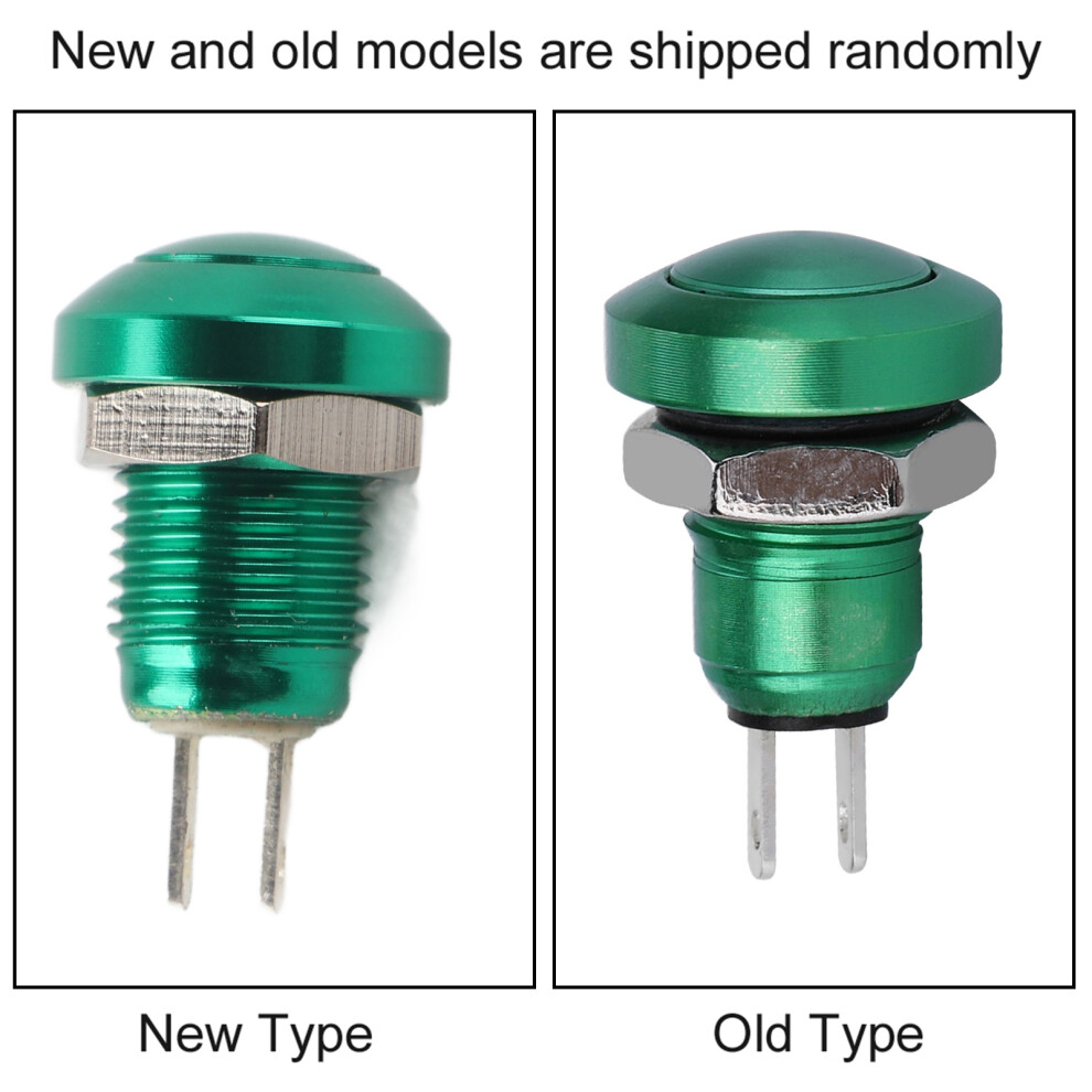 Waterproof Car Momentary Push Button Switch 24V 1A Zinc Alloy 8Mm 7671362806604