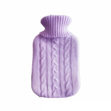 Knitted Hot Water Bag Cover Removable Case Washable AntiScald Fits 2000ml Bottle Not Included