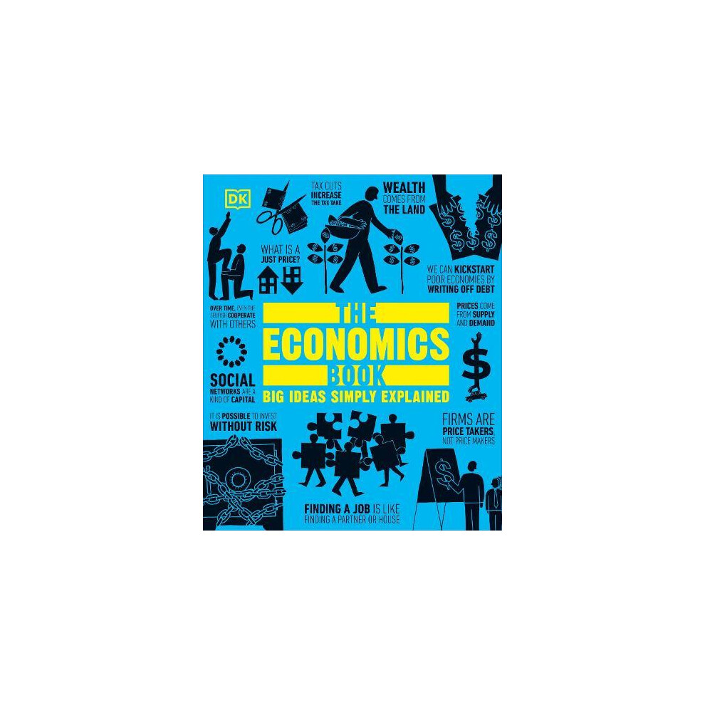 Riachristiecollections The Economics Book By Dk Hardcover Book