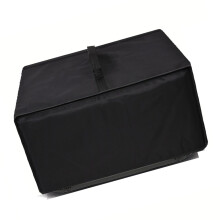Black Design Oven Cover 600D Strong Fabric Water Resistant Top