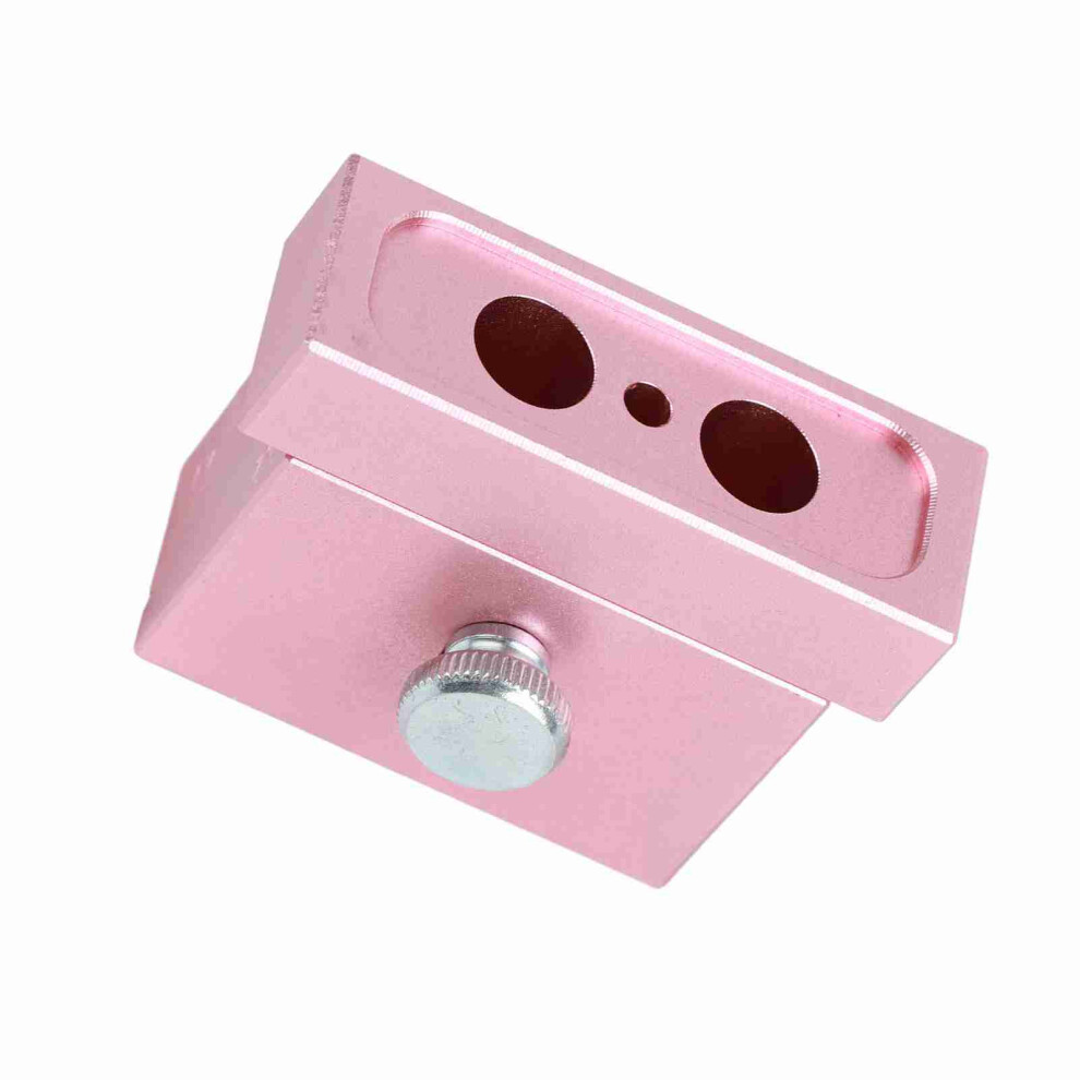 2 Holes Aluminum Alloy Rose Gold Lipstick & Lip Balm Mold Dual Use DIY Tool