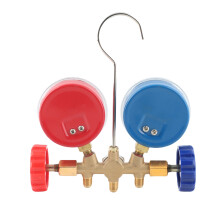 Air Conditioner Diagnostic Manifold Gauge Set Includes Hose & Hook Kit