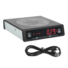 Bilancia da caffè ad alta precisione, ideale per la preparazione del caffè e per la pasticceria, con bilancia a batteria ricaricabile, che