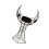 Middle Eastern Iron Moon Tower Tealight Candle Holders-Black 1