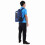 Wear-Resistant Tools Backpack for Plumber with 15kg Capacity Blue 6